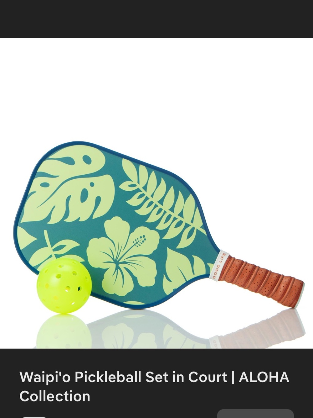 NEW Aloha Collection Waipi’o Pickleball Set Court - Picture 2 of 12